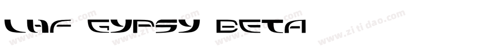 LHF Gypsy BETA字体转换
